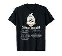 Explorador Cristóbal Colón Viaje de Cristóbal Colón Camiseta