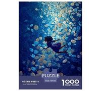Explorador de los misterios submarinos Puzzles Imposible,desafío para Adultos Interesante Juego EduGatoivo 1000 Piezas Obra De Arte De Juego De para Adultos Y Niños 70x50cm/1000pcs