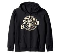 Explorador de Viajes por la Ciudad de Egipto en Sharm El-Sheikh Sudadera con Capucha