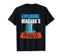 Explorando la cascada mágica del Niágara Naturaleza Viaje en grupo familiar Camiseta