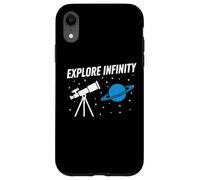 Explorar Infinity Astronomy Telescopio Saturno Diseño Espacial Carcasa para iPhone XR