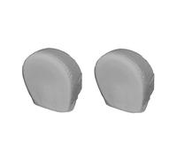 Explorar la Tierra para neumáticos, para Jeep, Truck, SUV, Remolque, Caravana, RV, Rueda de Vinilo Resistente Pantalla, Ajuste Universal, 2 Unidades, Color Gris