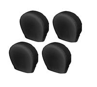Explorar la Tierra para neumáticos, para Jeep, Truck, SUV, Remolque, Caravana, RV, Rueda de Vinilo Resistente Pantalla, Ajuste Universal, 4 Unidades, Negro