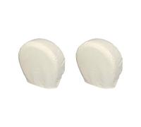 Explorar la Tierra para neumáticos, para Jeep, Truck, SUV, Remolque, Caravana, RV, Rueda de Vinilo Resistente Pantalla, Ajuste Universal, 2 Unidades, Color Blanco