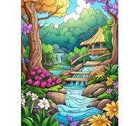 Explore 500 Pages of Magic in This Secret Garden Coloring Book for All Ages.: Perfect for stress relief with 500 pages of nature’s beauty to color.