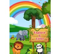 Explore & Color: Ocean Waves to Forest Trails: A Fun & Relaxing Coloring Adventure for Kids