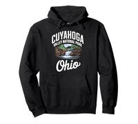 Explore el pintoresco Parque Nacional del Valle de Cuyahoga de Ohio Sudadera con Capucha
