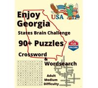 Explore Georgia: Legends, Nature & Nostalgia: 90+ Word Puzzles (Explore America: State Brain Challenge)