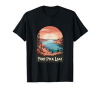 Explore la Belleza de Fort Peck Lake Nature Wonders Cerca de Usted Camiseta