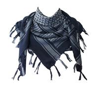 Explore Land 100% algodón Shemagh militares Desert Tactical Keffiyeh bufanda abrigo (Azul)