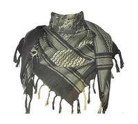 Explore Land, Palestina de algodón con flecos para la cabeza y cuello, fular táctico para el desierto, para hombres y mujeres, Camouflaje, talla única