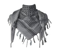 Explore Land, Palestina de algodón con flecos para la cabeza y cuello, fular táctico para el desierto, para hombres y mujeres, Gris-1, talla única