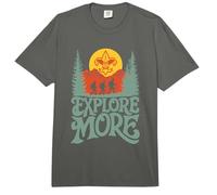 Explore More! Hiking Scouts BSA Cub Scouting Outdoor Comfort Colors Adult Heavyweight T-Shirt
