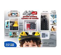 Explore One Cámara de acción Wi-Fi 4K con Tarjeta de Memoria Micro SD de 32 GB trípode Selfie