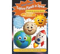 Explore Planets in Space Word Search & Activity Book: Planets & Solar System Word Searches & Activities with Easy to Read Print | 6x9 inches, 110 ... Gift for Vacations, Holidays, and Free time