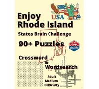 Explore Rhode Island: Legends, Nature & Nostalgia: 90+ Word Puzzle (Explore America: State Brain Challenge)