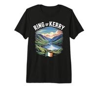 Explore Ring of Kerry Travel City Irlanda Éire Camiseta Premium