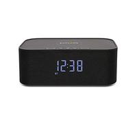 Explore Scientific BCC1001 - Altavoz estéreo Bluetooth con función de Despertador y Carga, Color Negro