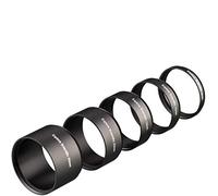 Explore Scientific Juego de Tubos M48 de 5 Piezas para astrofotografía | Cinco tubos de 5 a 30 mm, rosca M48x0,75 interior y exterior, abertura de 45 mm, para correctores y filtros