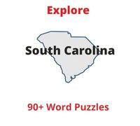 Explore South Carolina: Legends, Nature & Nostalgia: 90+ Word Puzzles (Explore America: Local Legends, Nature & Nostalgia - Brain Candy Word Puzzles)