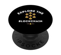 Explore The Blockchain PopSockets PopGrip Adhesivo