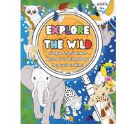 Explore the Wild: Jungle & Savannah Animal Coloring Book for Kids: Fun Facts, Safari Adventures & Creative Coloring for Young Explorers