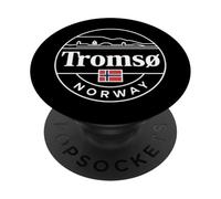 Explore Tromsø Noruega Aventura de Viaje PopSockets PopGrip Adhesivo