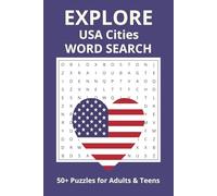 Explore USA Cities Word Search: Discover 400+ U.S. Towns in Fun and Challenging Puzzles