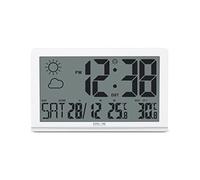 Explorer Radio Controlled Wall Clock - White