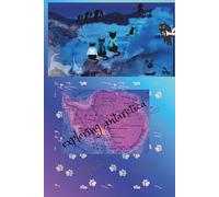 Exploring Antarctica: Original Feline Art-Inspired Cover Design paired with 150-pp Hexagonal -Blank page book perfect for your own Doodling, Journaling , Drawing and More Creative Endeavors!