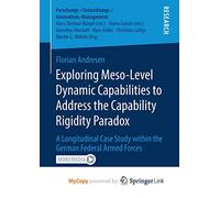 Exploring Meso-Level Dynamic Capabilities to Address the Capability Rigidity Paradox: A Longitudinal Case Study within the German Federal Armed Forces