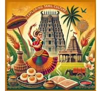 Exploring Tamil Culture: Coloring Book A Journey Through Tamil Traditions, Art, and Festivals!