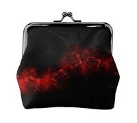 Explosion Burst - Carteras pequeñas para mujer, carteras para mujer, monedero para mujer, cartera pequeña para mujer, bolsa de maquillaje pequeña para bolso, Black, Talla única, Organizador de bolsas