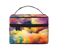 Explosión de Nube Multicolor, Bolsa de Maquillaje Bolsa de cosméticos Bolsa de Aseo de Viaje portátil Estuche para lápices
