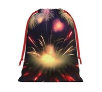 Explosion Fireworks - Bolsa de regalo con cordón para decoración de fiestas, cumpleaños, aniversarios