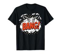 ¡EXPLOSIÓN! Gráfico sonoro de Dibujos Animados de cómic Retro, Arte Pop Camiseta