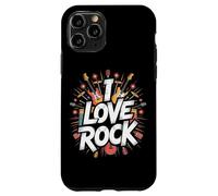 Explosión musical I Love Rock Bold Guitar Carcasa para iPhone 11 Pro