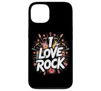 Explosión musical I Love Rock Bold Guitar Carcasa para iPhone 13