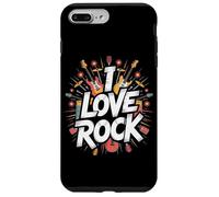 Explosión musical I Love Rock Bold Guitar Carcasa para iPhone 7 Plus/8 Plus