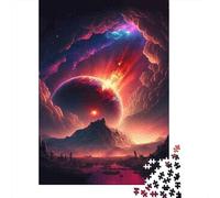 Explosión Planetaria Cósmica 1000 Piezas Cartón Grueso Rompecabezas Conjunto Coleccionistas Imposible Difícil Desafío Juego Educativo 38x26cm/1000pcs