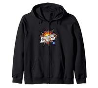 Explosions Are My Art Comic Book Boom Design Sudadera con Capucha