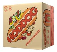 Explosm Hoddog, Juego de Mesa, ¡CREA el Perrito Caliente más Largo Antes de Que CAIGA la última Gota de kétchup! A Partir de 10 Años, De 2 a 5 Jugadores, 5-15 Minutos por Partida, Español