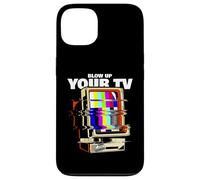 Explota tu televisor (declaración antipropaganda y gráfico de Tubo) Carcasa para iPhone 13