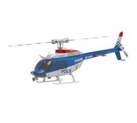 ExploTex Bell 206 - Helicóptero teledirigido a escala 1/33 Pro 1/33 (2,4 G, 6 canales, sin moscas, con un solo botón, para adultos y usuarios avanzados (RTF)