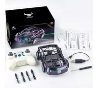 ExploTex SG900PRO 2 en 1 Aire y Tierra Doble Modo RC Coche de Vuelo con Luces LED de Colores Inteligentes, Un Regalo para Adolescentes y Adultos (Dos Baterías)