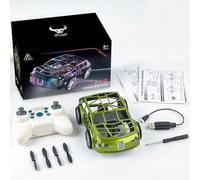ExploTex SG900PRO 2 en 1 Aire y Tierra Doble Modo RC Coche de Vuelo con Luces LED de Colores Inteligentes, Un Regalo para Adolescentes y Adultos (Dos Baterías)