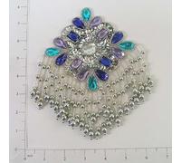 Expo International Southwestern Epaulet - Parches/apliques de lentejuelas, varios colores