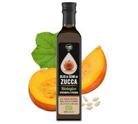 Exponatura Aceite de Semillas de Calabaza Orgánico 500ml - Prensado en Frío con Sabor Intenso y Tostado - Rico en Omega 6 y Vitamina E - Aliño en Crudo para Cocina Saludable - Calidad Bio