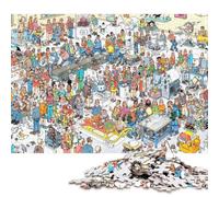 Exposición de Inventos en ajetreo Puzzles Adultos 300 Piezas Juego De Rompecabezas para Decoración del Hogar Educational Game Cumpleaños Stress Relief 300pcs (40x28cm)