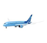 Exposición De Modelos Aviones Resina B787 A Escala 1:130 Etihad para Entusiastas La Aviación Aficionados Militares(No Light)